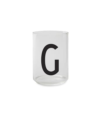 Design Letters Persoonlijk Drinkglas G 1 st