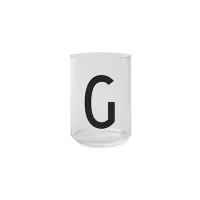 Design Letters Persoonlijk Drinkglas G 1 st