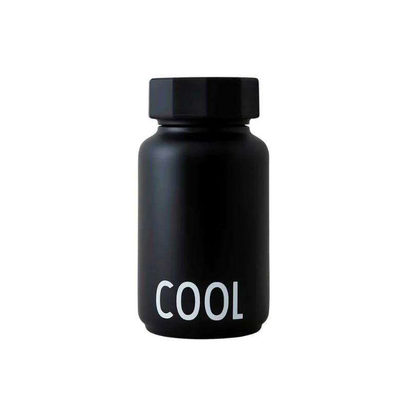Design Letters Thermo/Insulated Bottle Small Hot &amp; Cold Black 1 stk