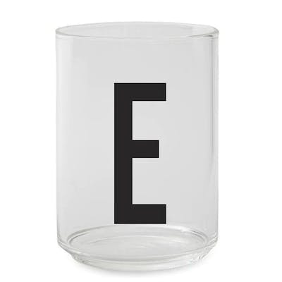 Design Letters Personal Drinking Glass E 1 stk
