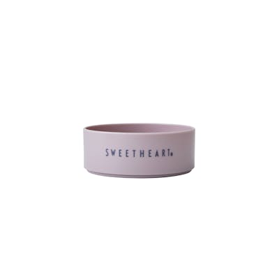 Design Letters Mini Favourite Bowl Tritan Sweetheart Lavender 1 stk