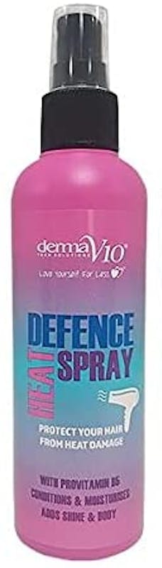 Depression Afslut vejledning DermaV10 Sexy Messy Hair Heat Defence Spray 200 ml - 14.95 kr