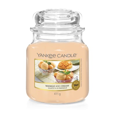 Yankee Candle Classic Medium Jar Mango Ice Cream 411 g