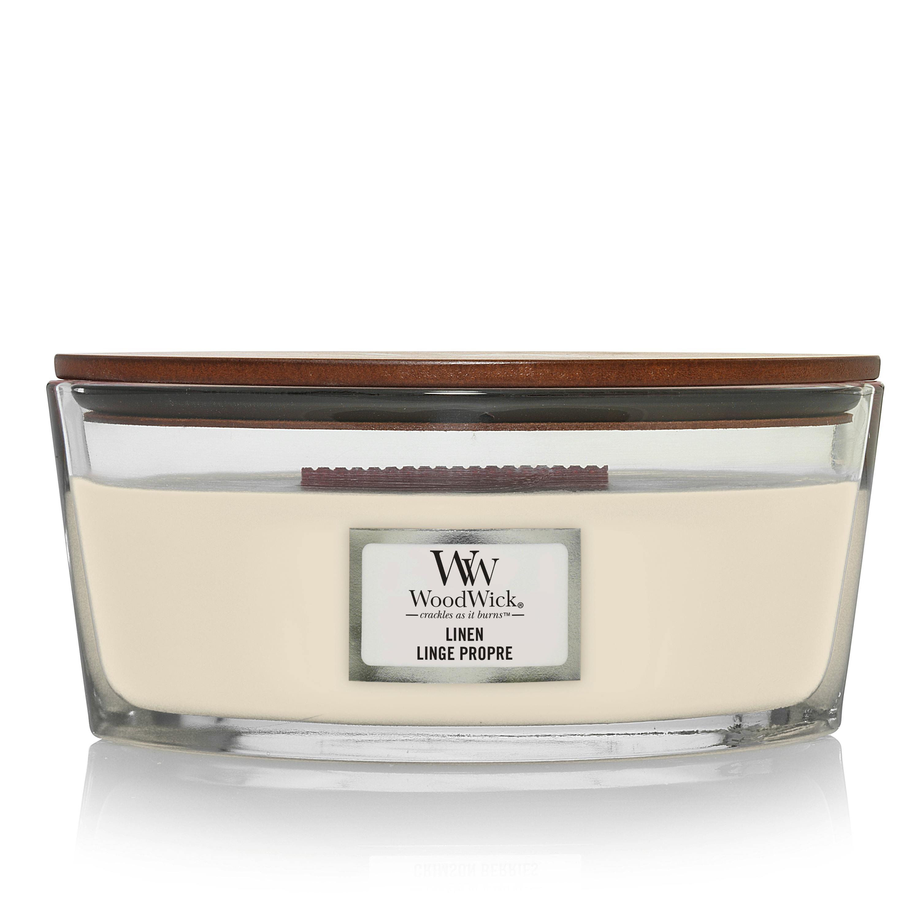 WoodWick Ellipse Hearthwick Linen 453 g