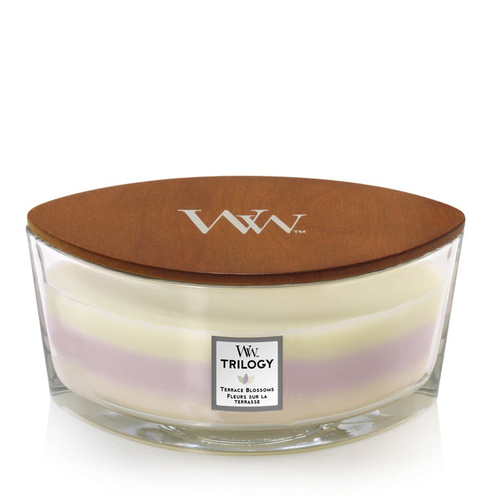 WoodWick Trilogy Ellipse Hearthwick Terrace Blossoms 453 G 199 95 Kr