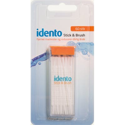 Idento Stick &amp; Brush 60 kpl