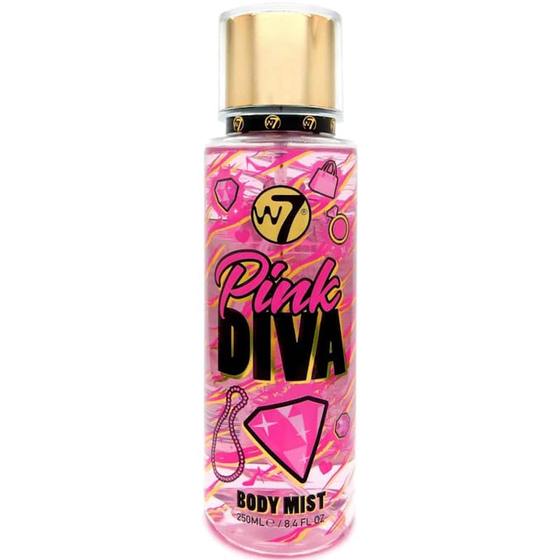 W7 Body Mist Pink Diva 250 ml