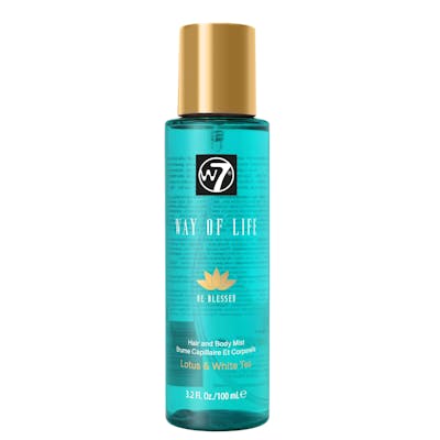 W7 Way Of Life Hair &amp; Body Mist Lotus &amp; White Tea 100 ml