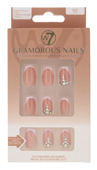 W7 Glamorous Nails Iced Tea 24 st