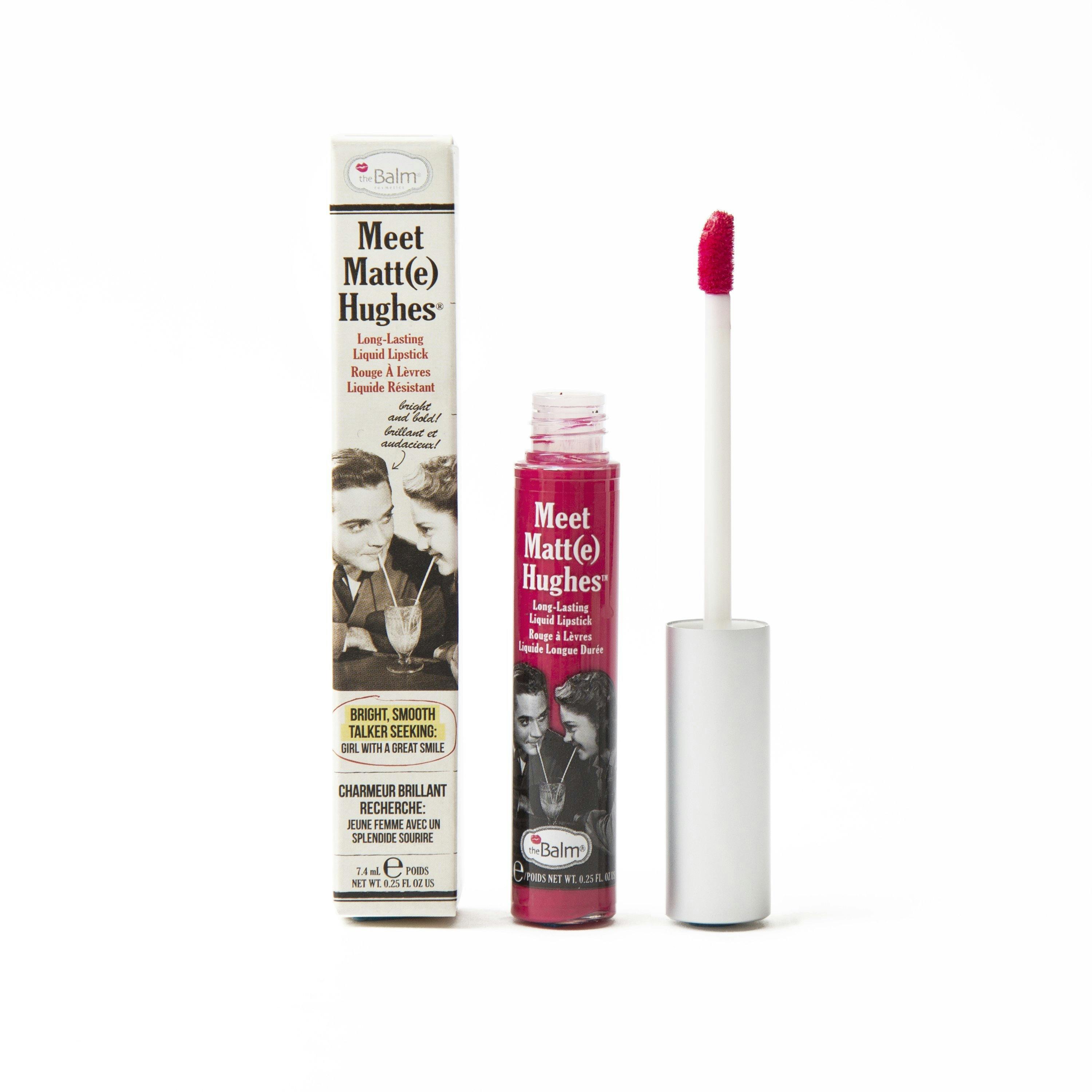 Meet Matte Hughes Liquid Lipstick Sentimental Warm Magenta 7 4 Ml Fra The Balm