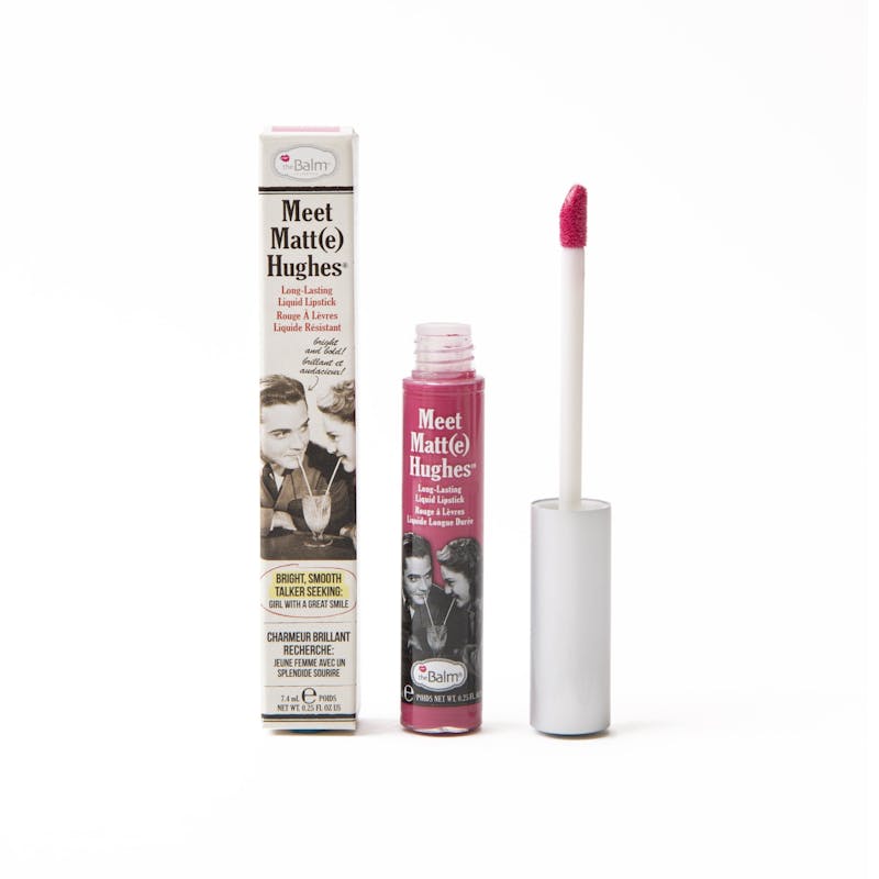 The Balm Meet Matte Hughes Liquid Lipstick Chivalrous Bright Pink 7,4 ml