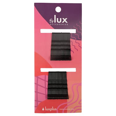 By Lux Hair Pins Black 40 kpl