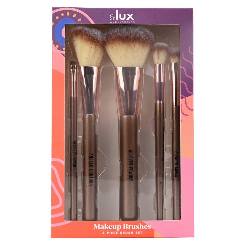 By Lux Makeup Brushes 5 pcs