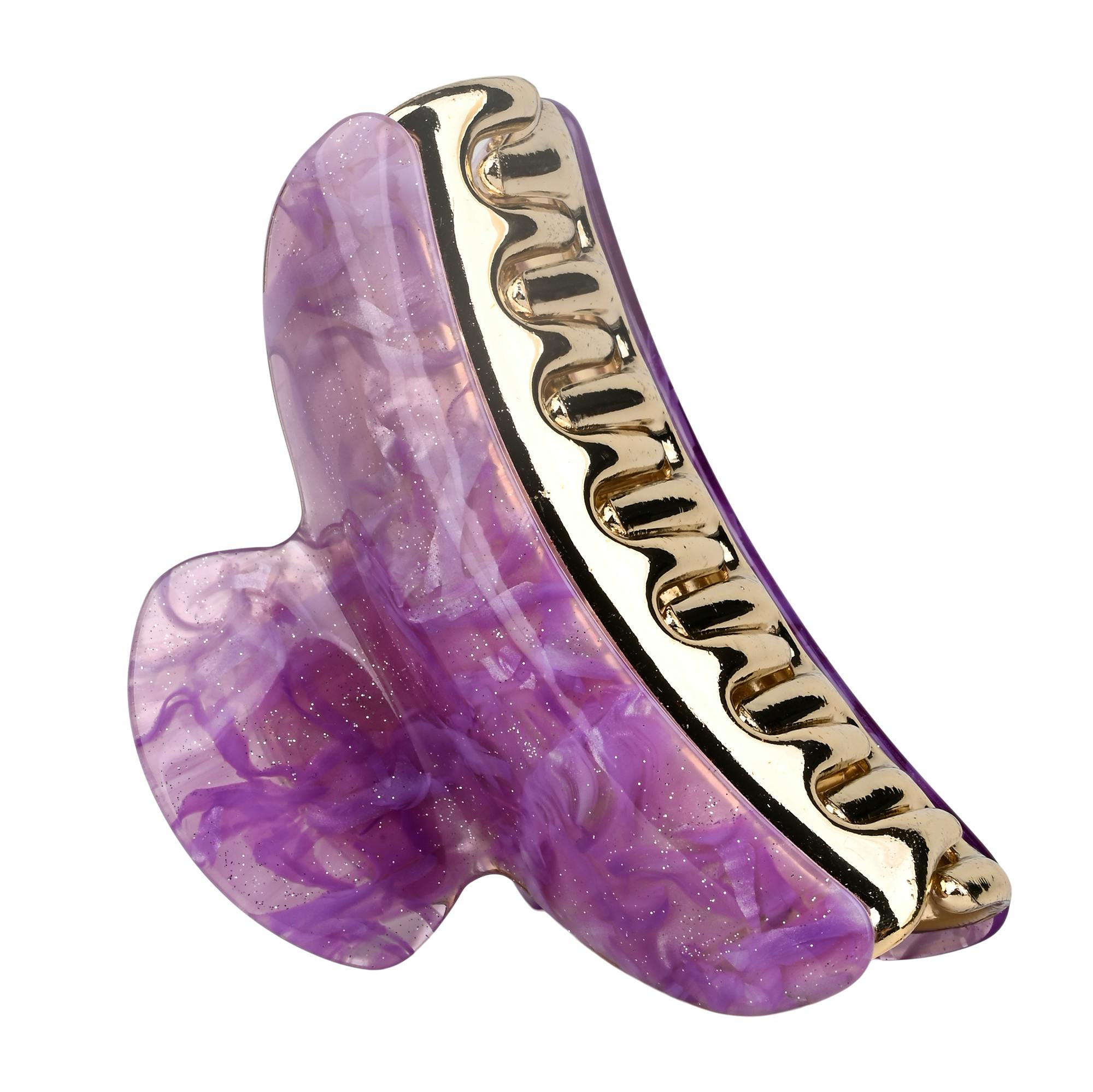 By Lux Hair Claw Purple 1 stk