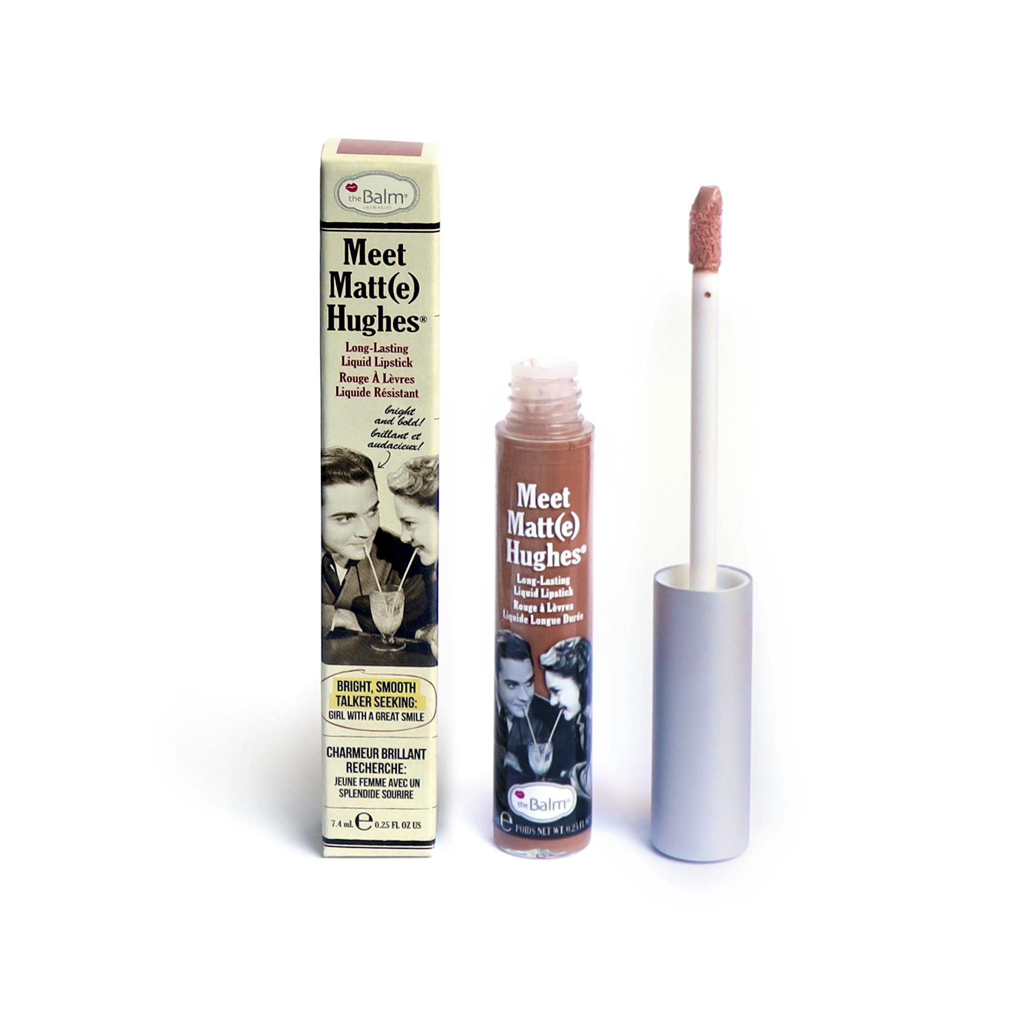 The Balm Meet Matte Hughes Liquid Lipstick Humble 7,4 ml