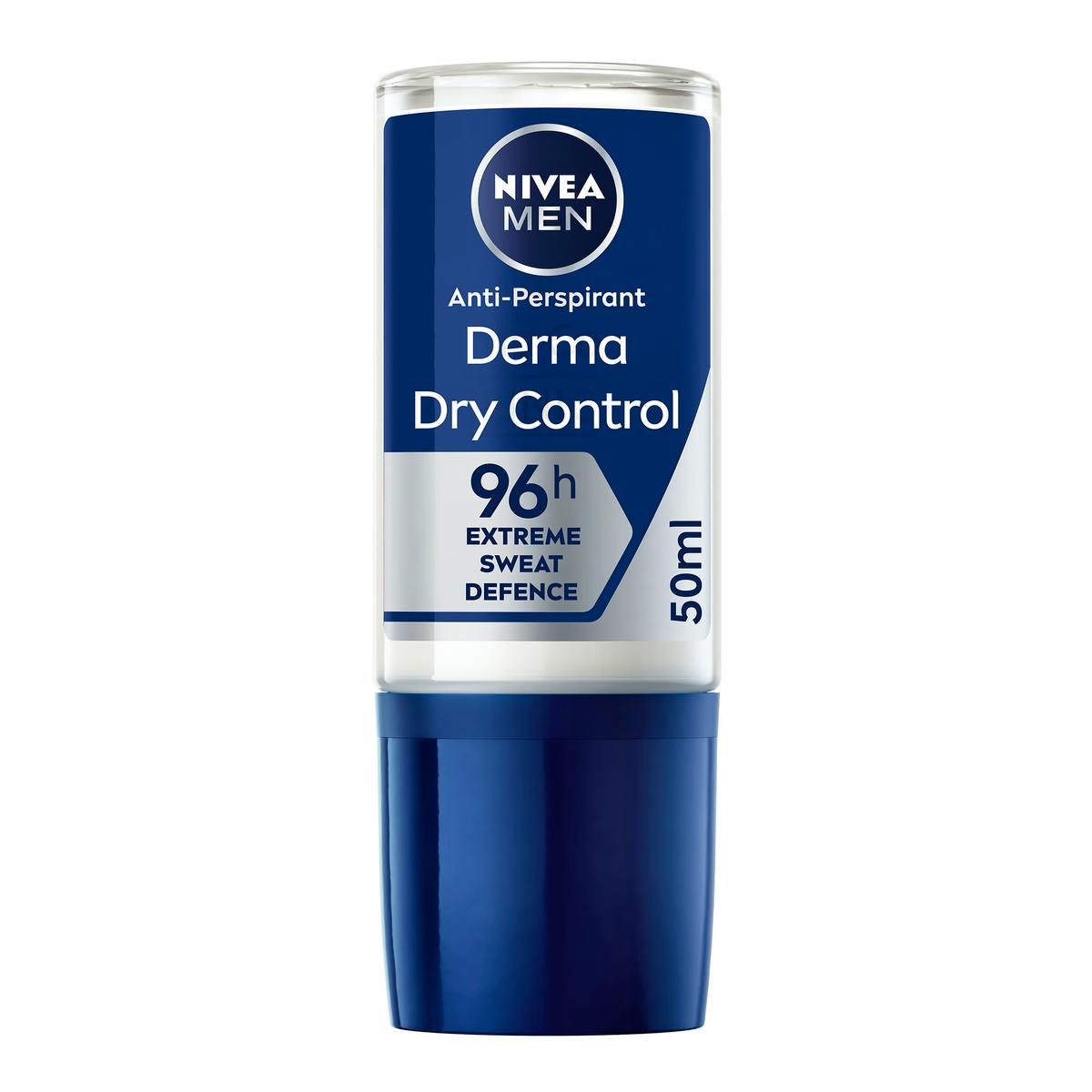 NIVEA Men Derma Dry Control Maximum Roll-On 50 ml