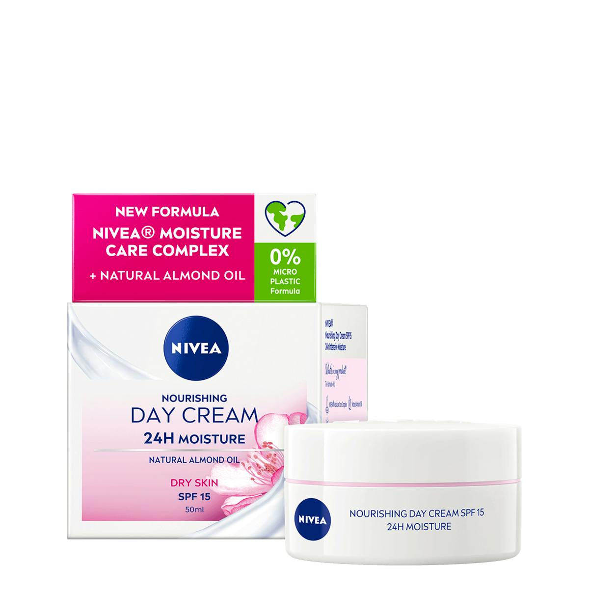 NIVEA Essentials Nourishing Day Cream SPF15 50 ml