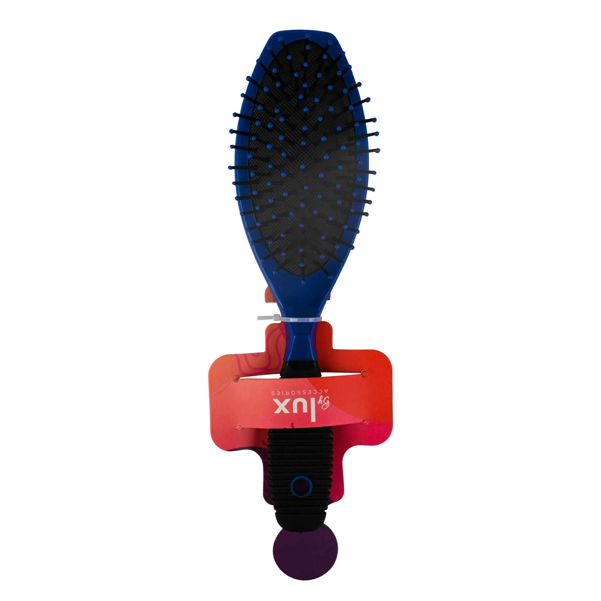 By Lux Hair Brush Black & Navy 1 stk