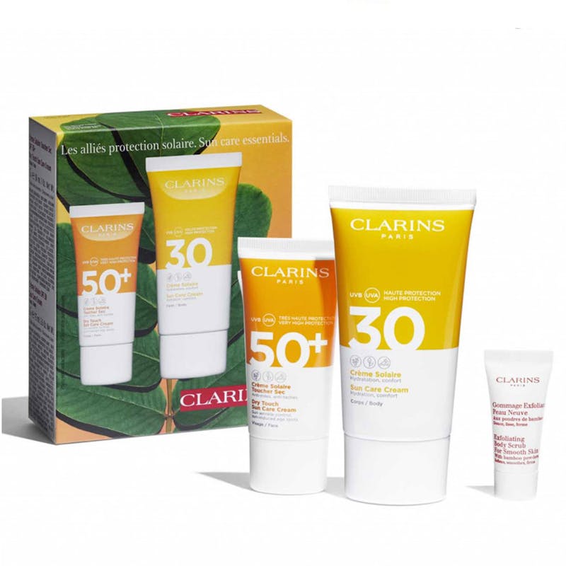 Clarins Sun Care Essentials Set 30 ml + 75 ml + 8 ml