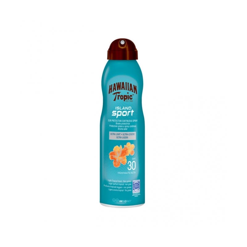 Hawaiian Tropic Island Sport Sun Spray Ultra-Light SPF30 220 ml