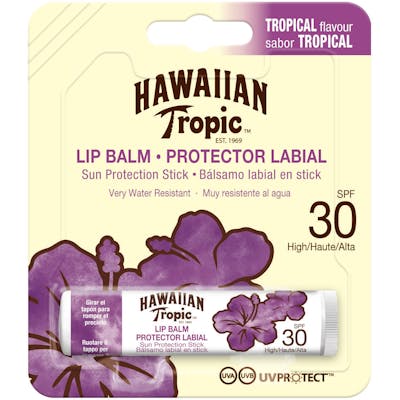 Hawaiian Tropic Lip Balm Sun Protection Stick SPF30 4 g