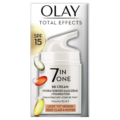 Olay Total Effects 7-in-1 BB Creme Light-Medium SPF15 50 ml