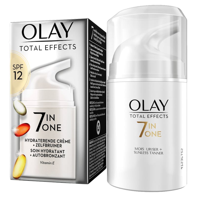 Olay Total Effects 7-In-1 Moisturiser + Sunless Tanner 50 ml