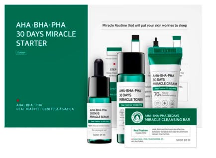 Some By Mi AHA-BHA-PHA Miracle Starter Kit 10 ml + 30 ml + 20 g + 30 g