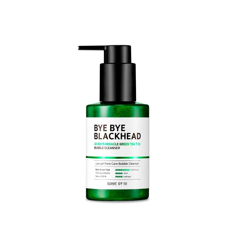 Some By Mi 30 Days Miracle Miracle Green Tea Tox Bye Bye Blackhead Bubble Cleanser 120 g